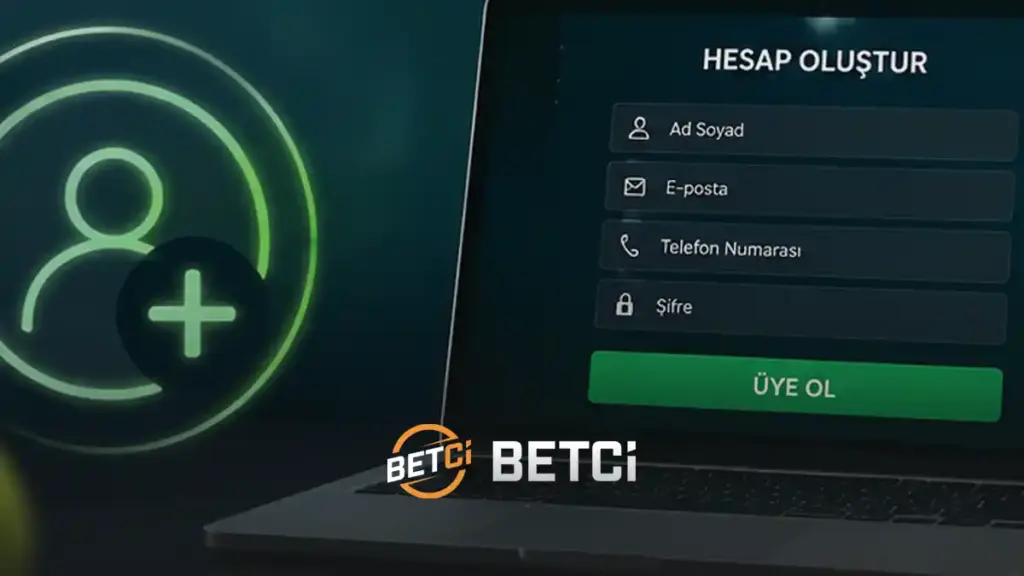 Betci üyelik oluşturma şartları